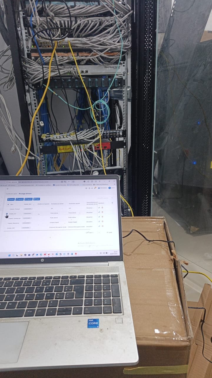 Plateforme de téléphonie IP complète (IPBX Yeastar & Yealink) déployée pour SCHIBA Assurances Vie